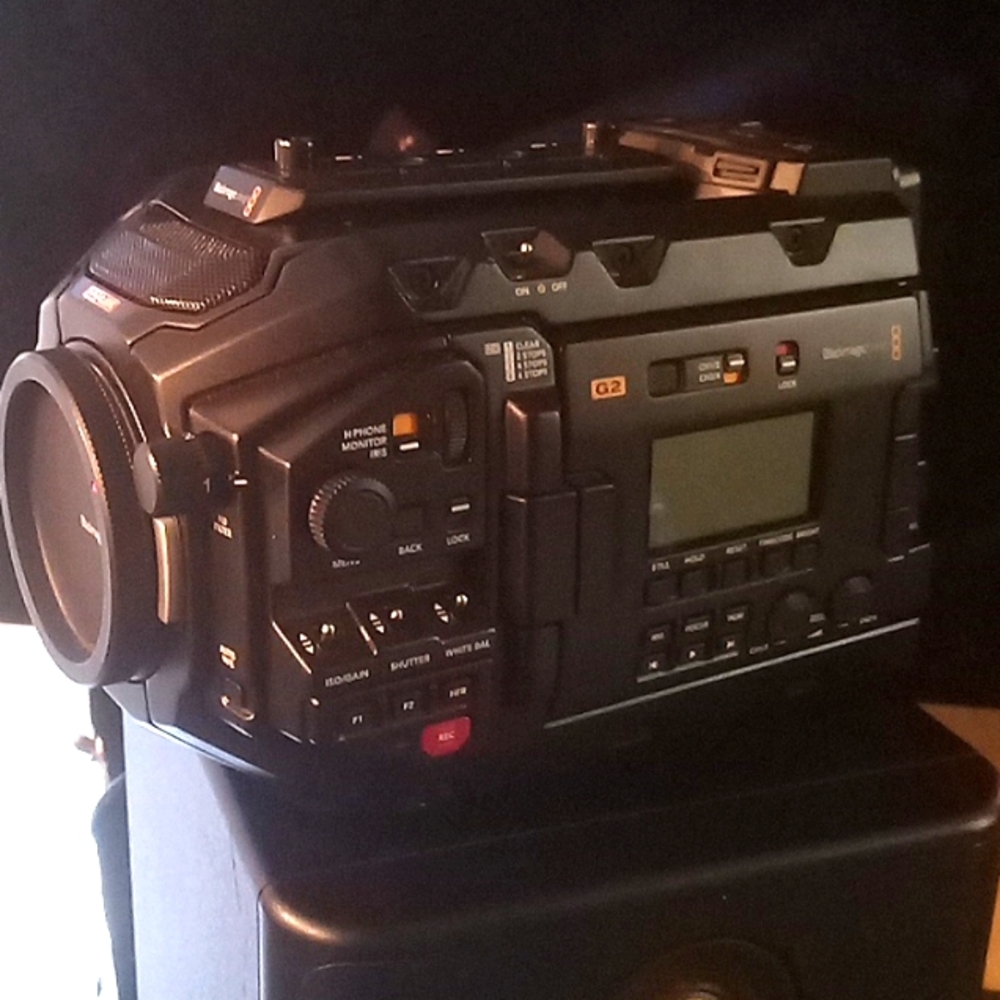 Blackmagic Design URSA Broadcast G2 Camera  With Charger